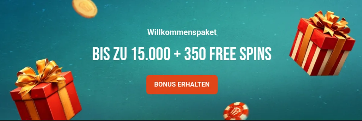 HollyWin Bonusbanner mit dem Willkommensangebot